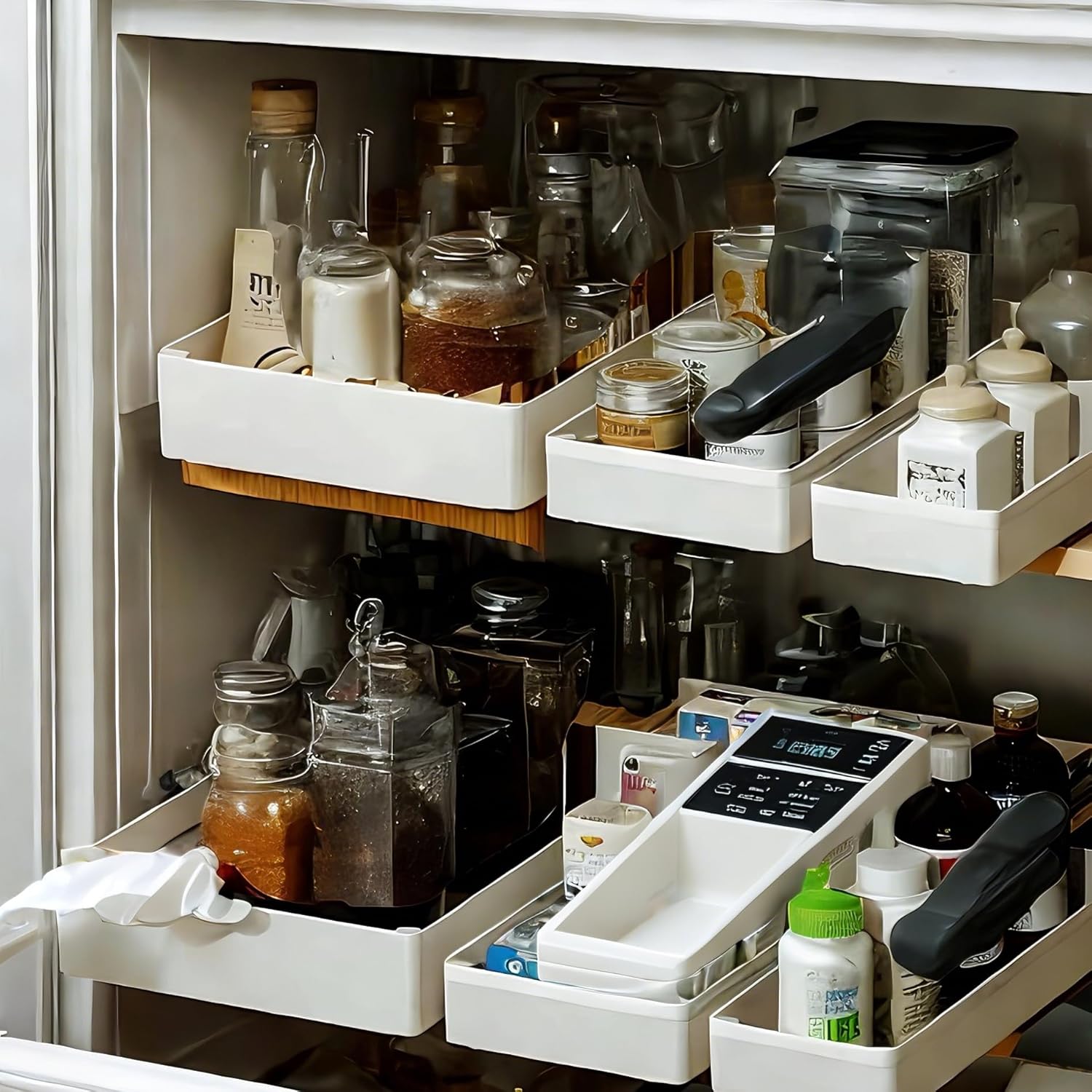 Peel and Stick Pull Out Drawers for Pull out