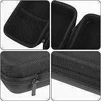 Vista 7 de EXCEART Caja de almacenamiento para micrófono, bolsa protectora - Caja de almacenamiento rígida a prueba de golpes para micrófono impermeable bolsa