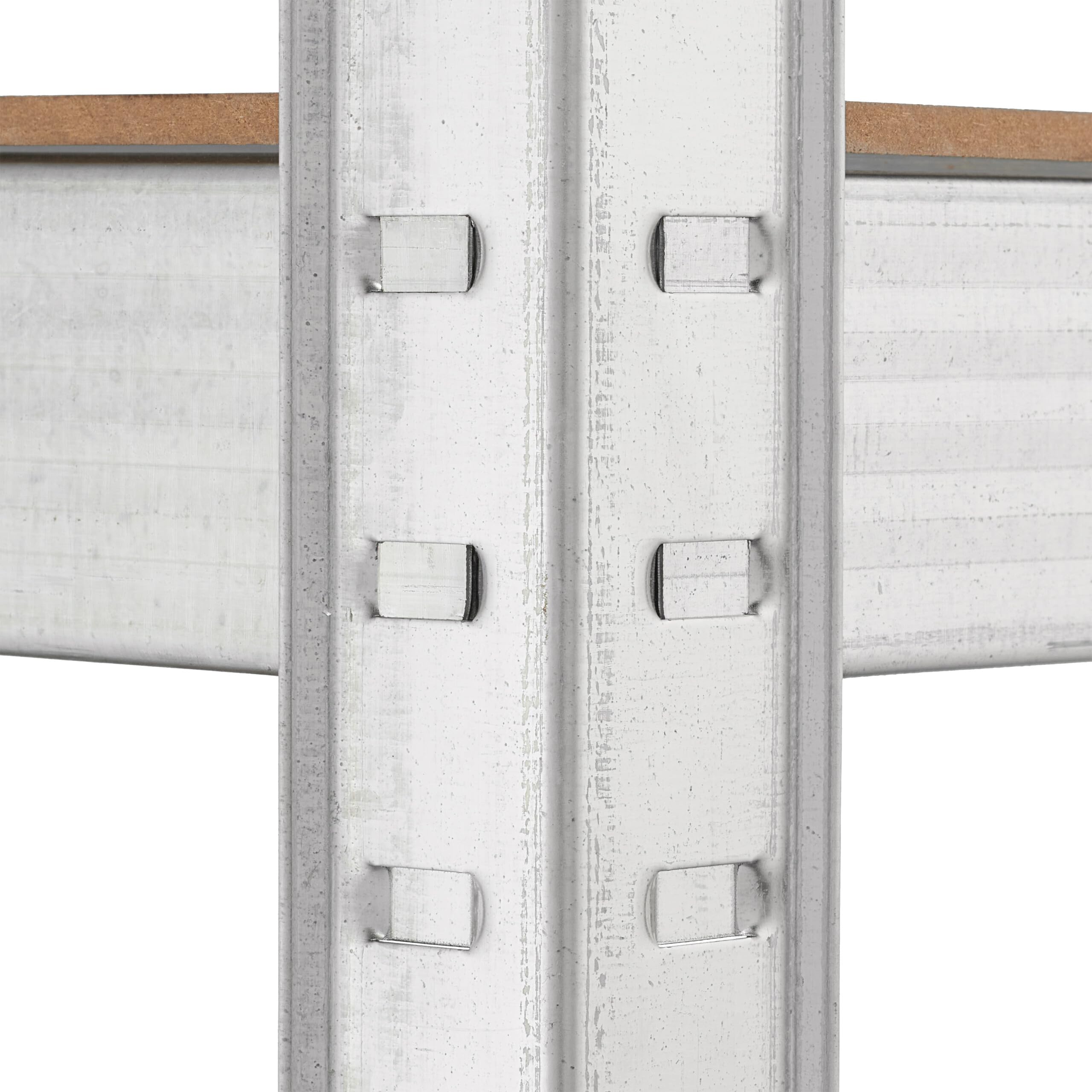 Relaxdays Scaffale Portagomme per 8 Pneumatici, HLP: 180x120x40 cm, 795 kg, Acciaio Zincato, Garage e Officina, Argento