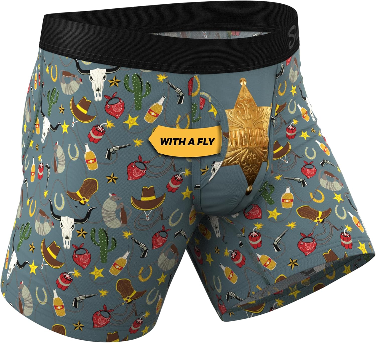 Shinesty Ball Hammock Boxer Brief - Pouch Underwear For Men with Fly - Image 5