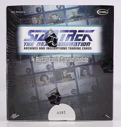 Star Trek Caja de archivos e inscripciones de la próxima generación (Rittenhouse 2022)