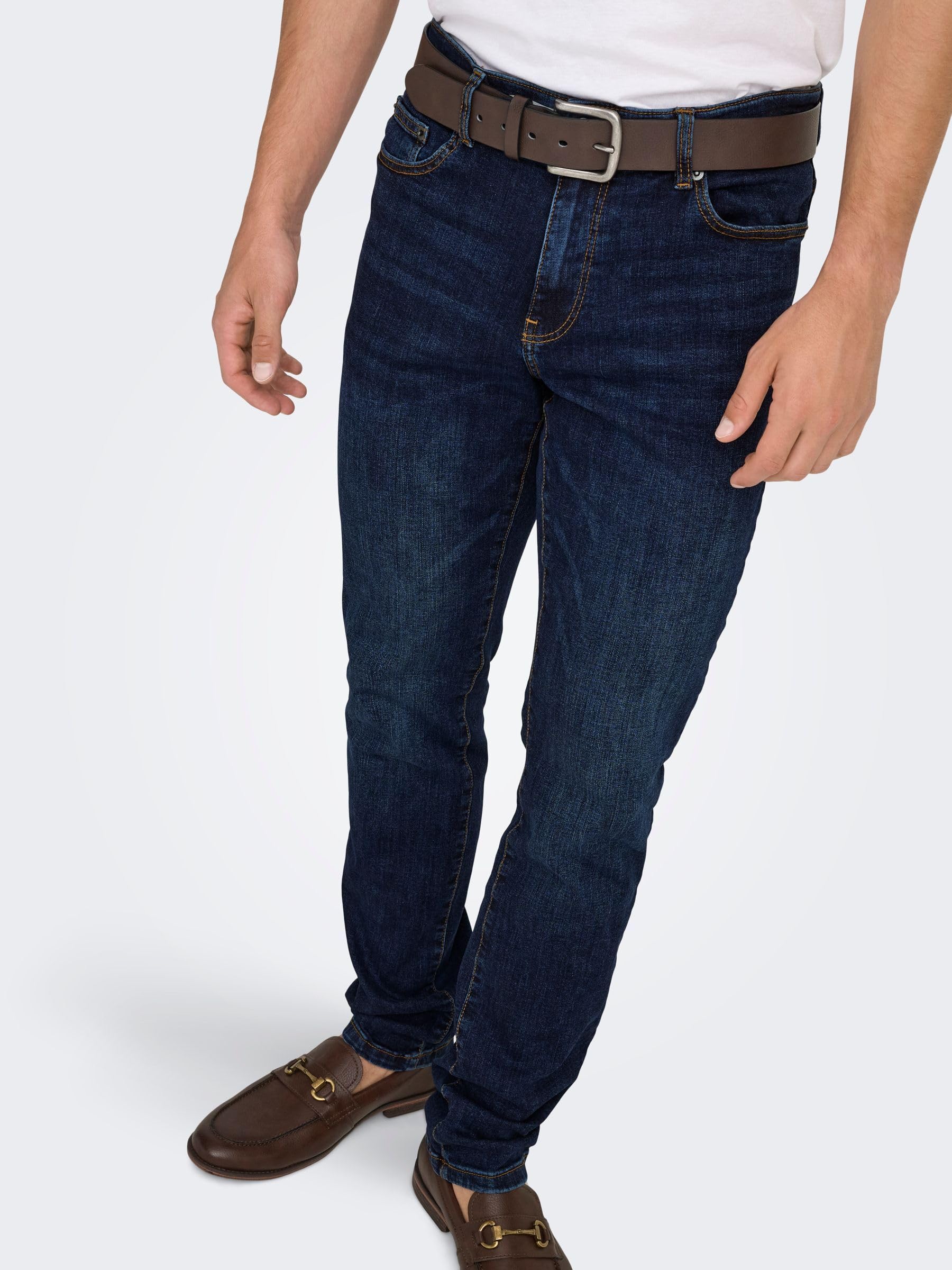 Only & Sons Slim Fit Jeans Onsloom Mid Rise Slim Fit Jeans
