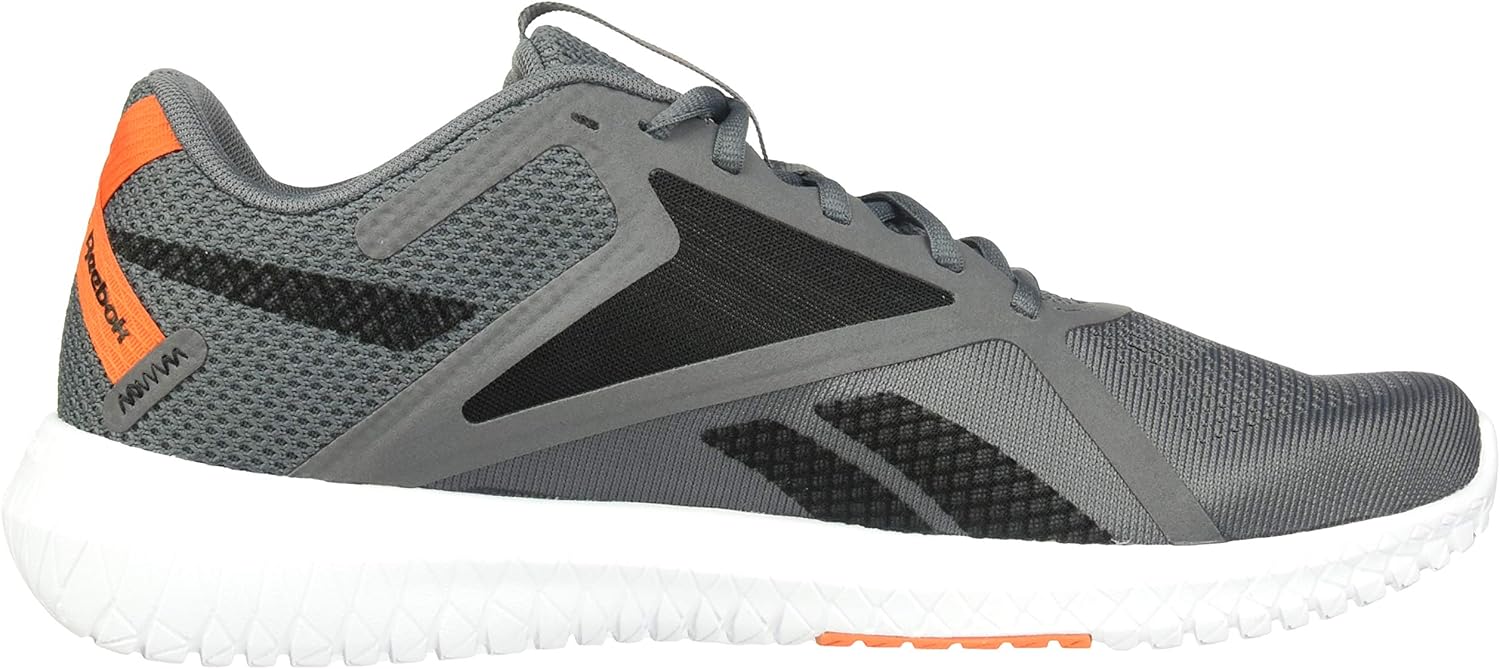 Reebok Men's FLEXAGON Force 2.0 Athletic Shoe, Cold Grey/Black/FIEORA, 11 M US - Image 6