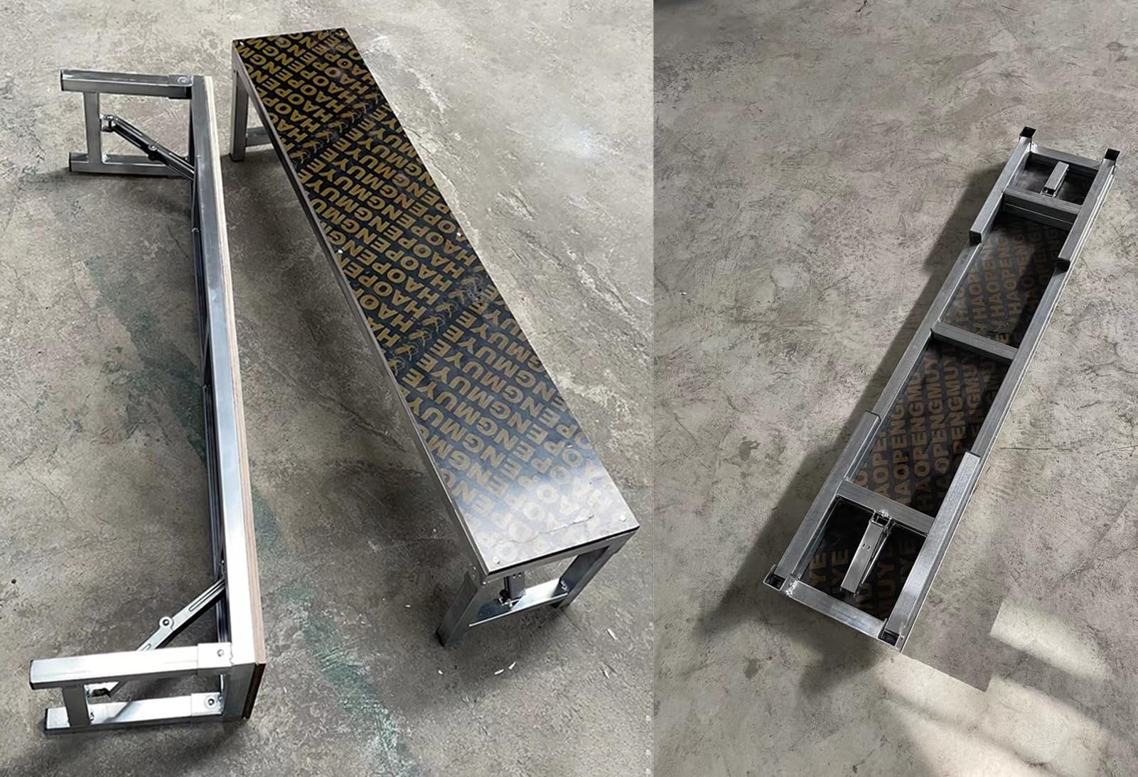 Estrade Escalier de Scène Pliable et Portable, Petit, Plateforme pour Spectacle, Marches pour Chœur, Escalier Événementiel à une Marche(H30cm(11 3/4"))