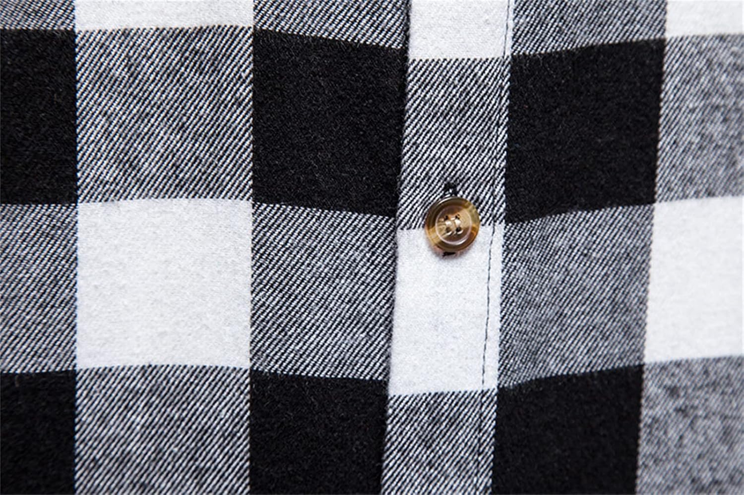 Men's Sleeveless Check Street Vest Shirts Casual Flannel Plaid Sleeveless Vest Fashion Button Down Plaid Vest