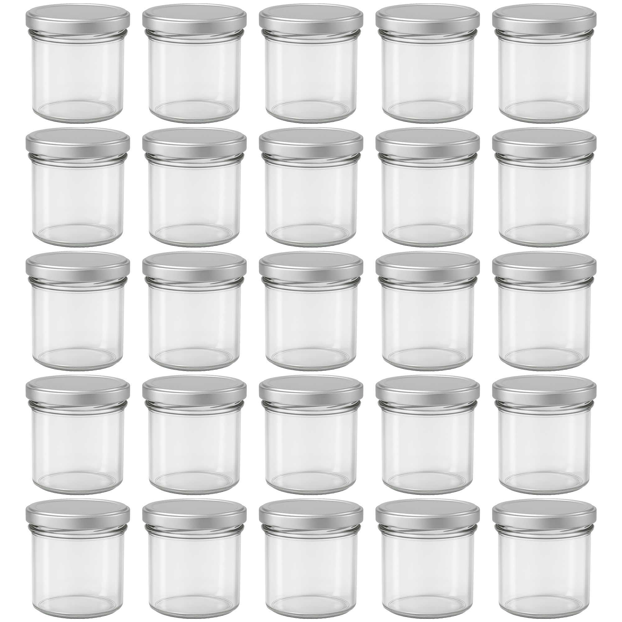 Bocaux à confiture 125 ml pour stopper le gaspillage alimentaire grâce aux petits pots à visser