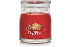 Yankee Candle Kitchen Spice Signature 13oz Candle Delivers Over 35 Hours Burn Time