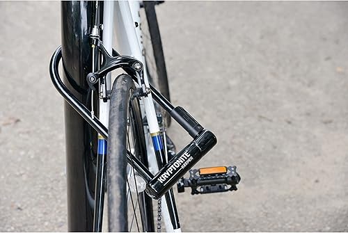 Miniatura 5 de Kryptonite Keeper - Candado en U, 12 pulgada (12 mm), con arco de cierre en U flexible.