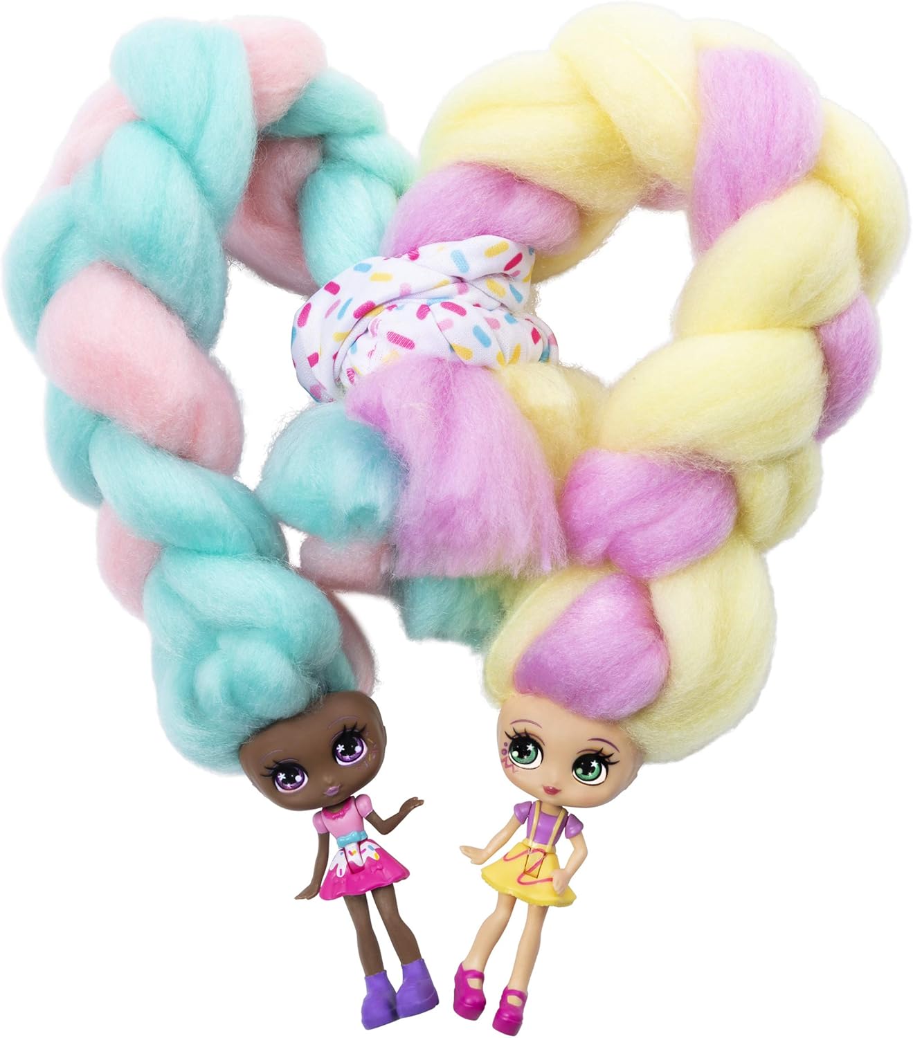 Sweet Treats BFF 2-Pack, Jilly Jelly and Donna Nut, Scented Collectible Dolls with Accessories