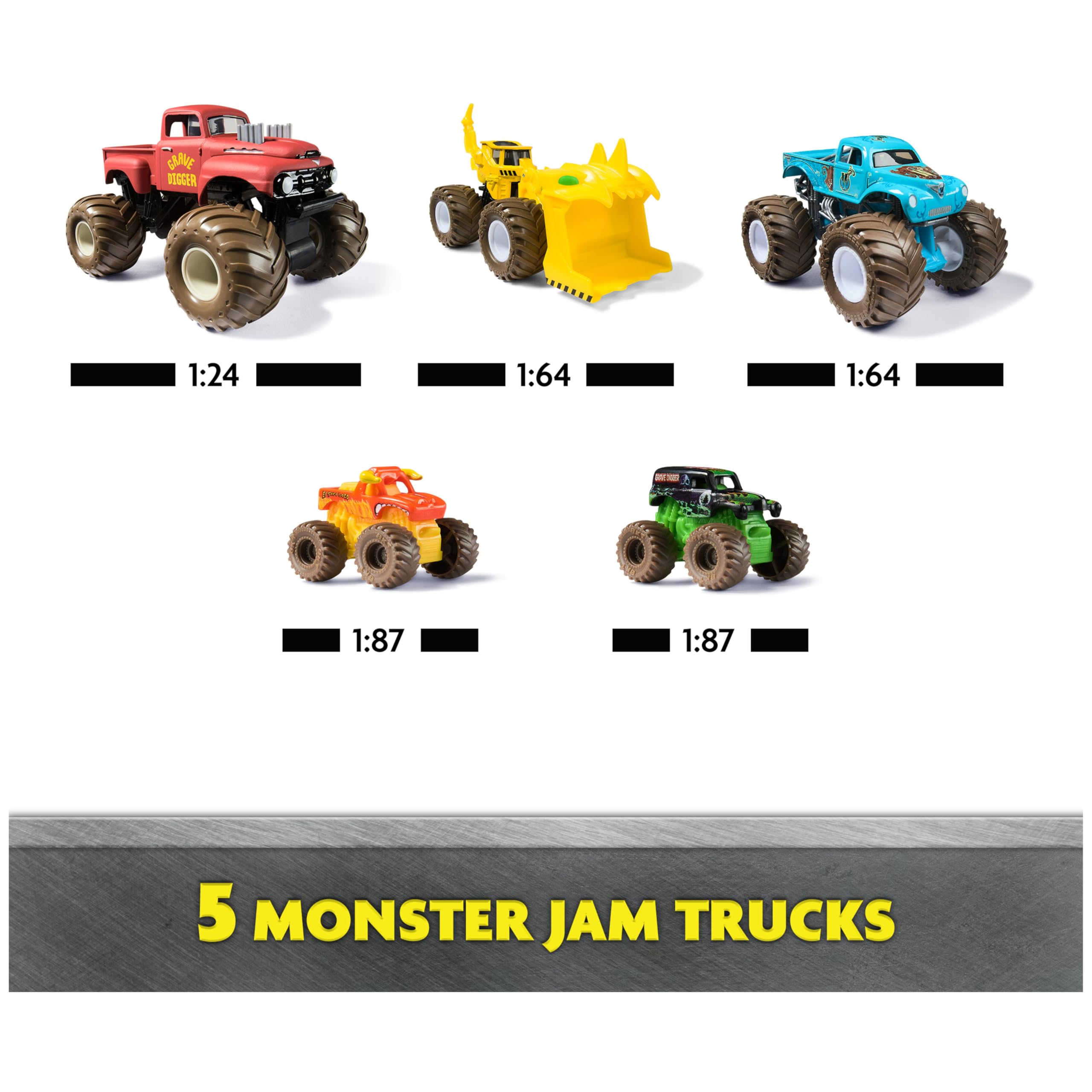 Country Jams - Confezione da 5 pezzi di Monster Jam