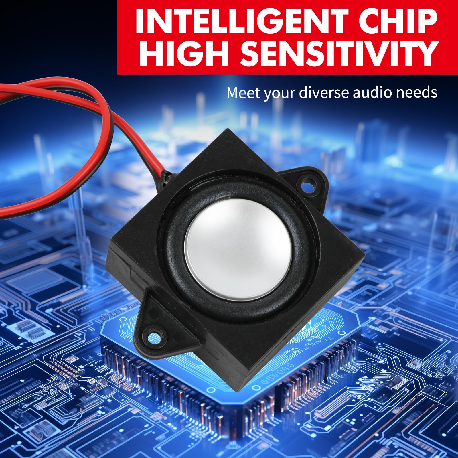 2 mini altoparlanti 3 W 4 Ohm, interfaccia JST-PH2.0, per robot, macchine pubblicitarie, TV LCD, monitor suono chiaro e senza distorsioni per piccoli progetti elettronici