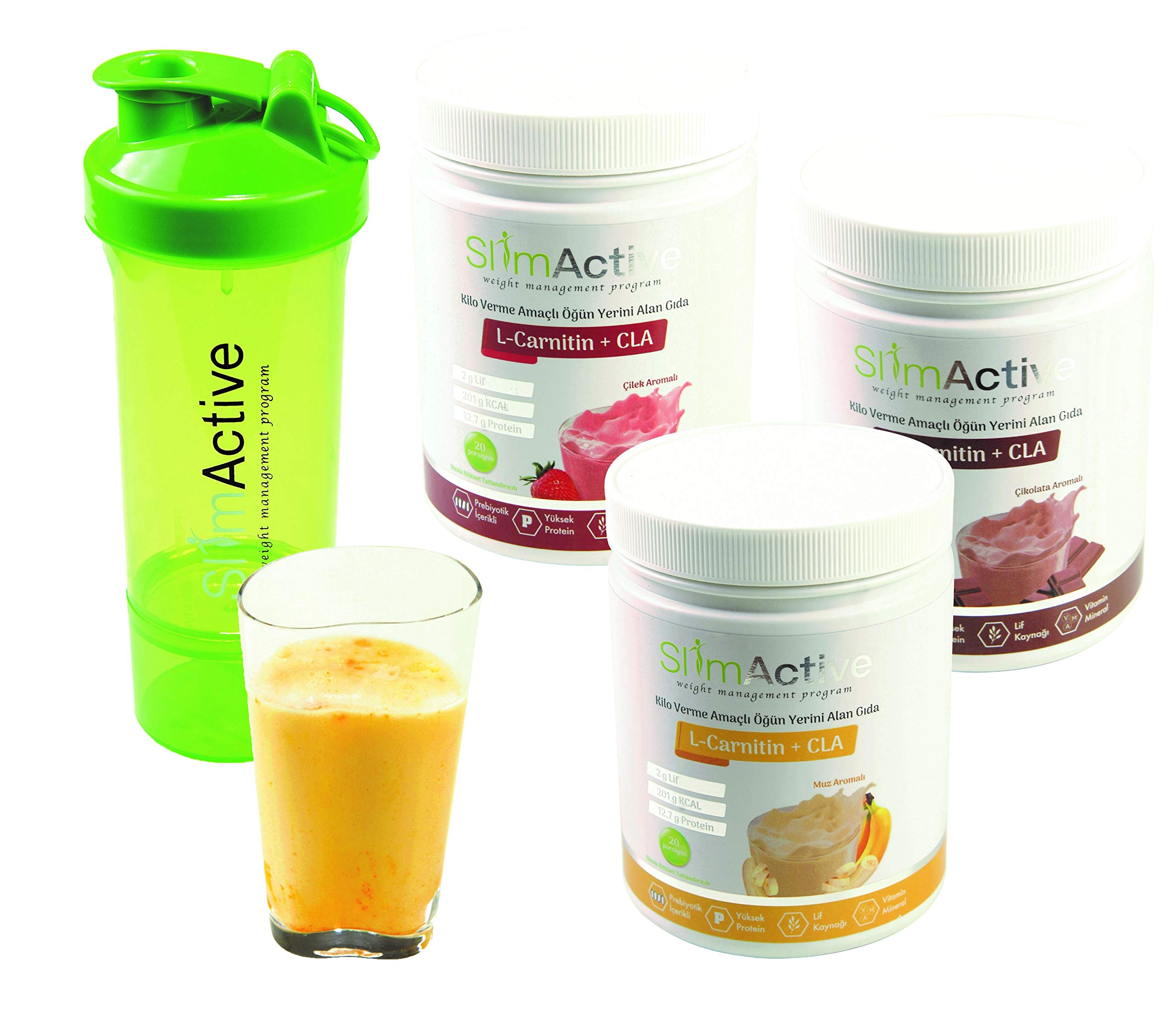 Formula 1 Eat Healthy 3 Items Together Strawberry - Chocolate - Banana (Shaker Gift) You Can Send Message! We Can Change Kind!