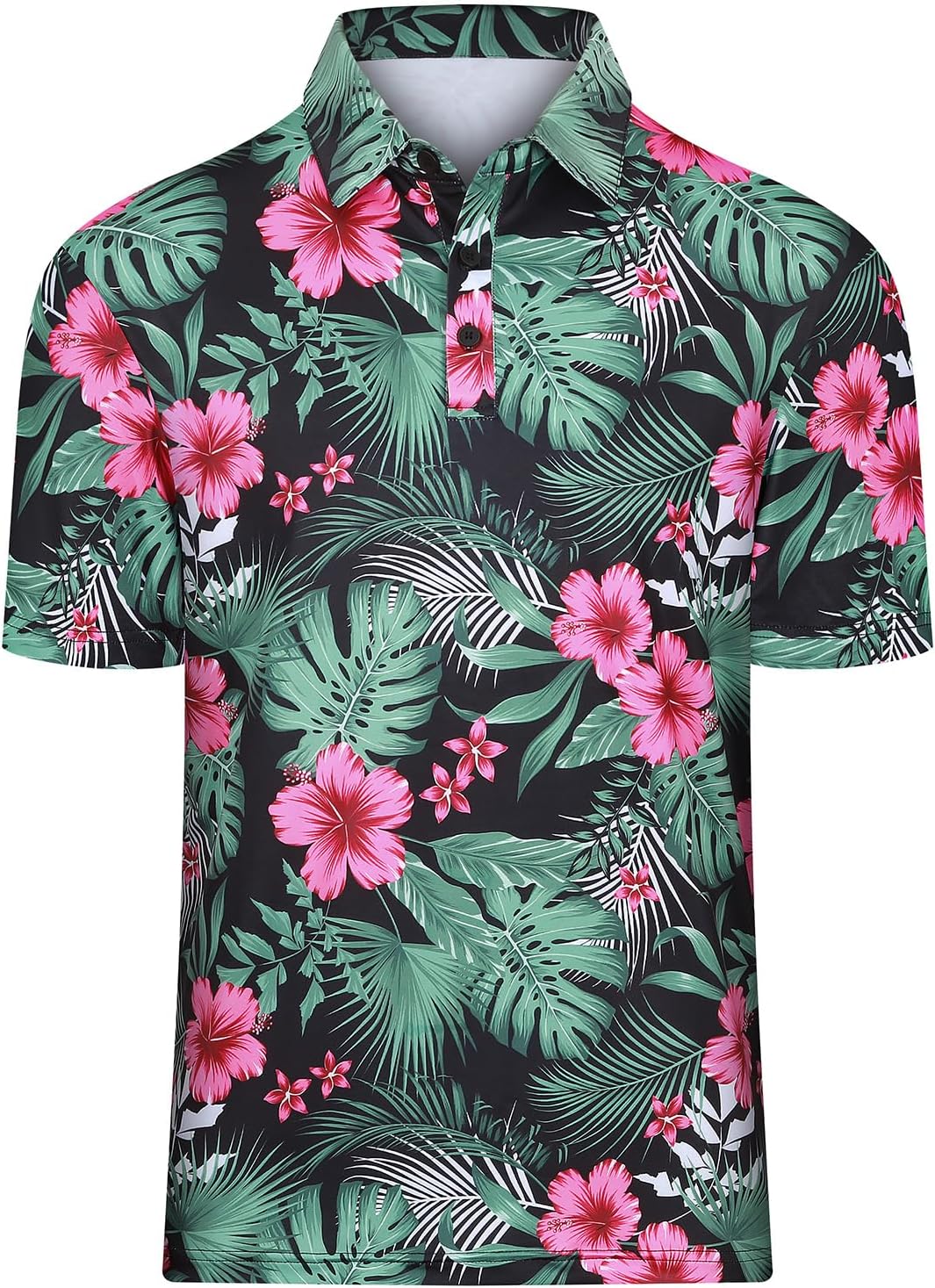 Viracy Men's Golf Shirts Short Sleeve Dry Fit Moisture Wicking Performance Mens Golf Polo Shirts S-3XL