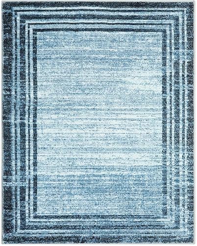 Vista 59 de Lahome Alfombra moderna abstracta para pasillo, lavable, color verde azulado, de 2 x 6 pulgadas, antideslizante, alfombra de pasillo suave, alfombra