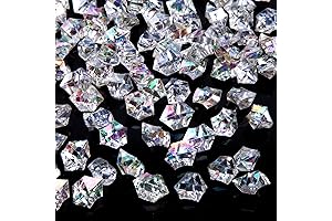 DomeStar Dazzling Clear Fake Ice Rocks for Vases