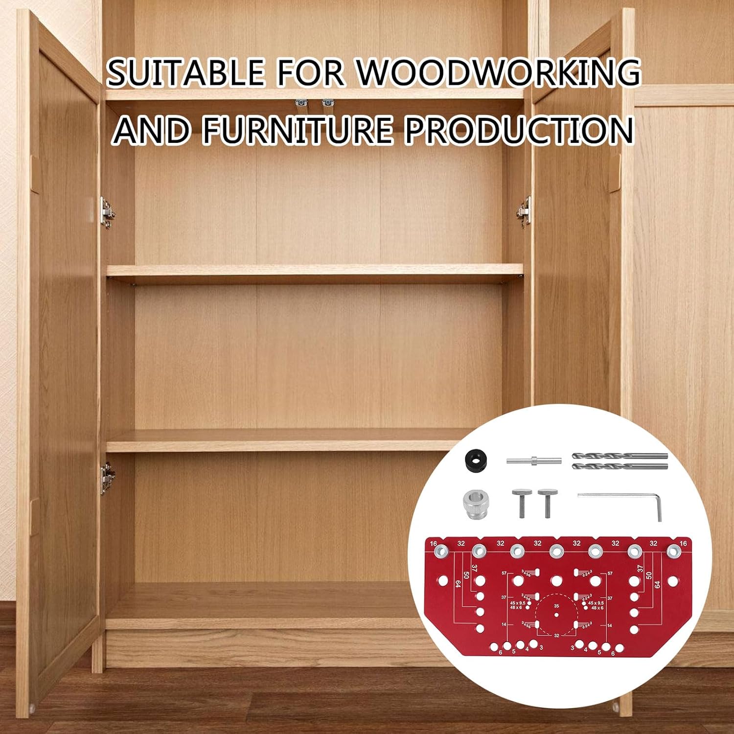 Hinge Jigs With Quick Clamps Concealed Door Hinge Jigs 35mm Cabinet Hinge Jigs Hinge Hole Drilling Jigs Woodworking Tool