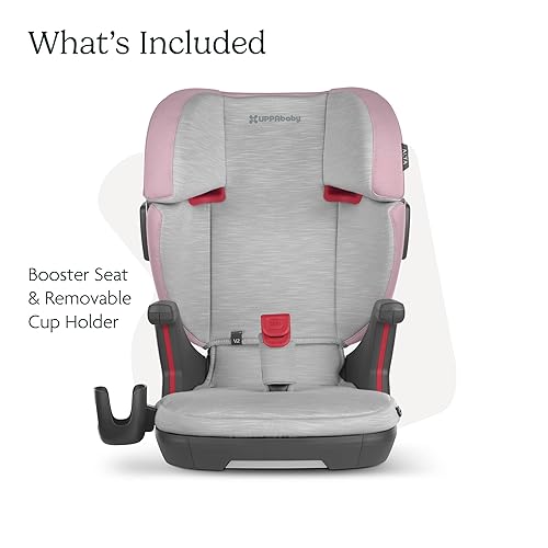 Miniatura 2 de UPPAbaby Alta V2 Asiento elevador de respaldo altosiete posiciones, reposacabezas de apoyo activo para niños en crecimientoguía de cinturón