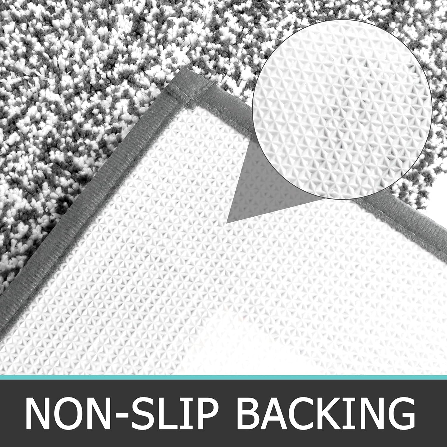 Pauwer Bathroom Rugs Sets 3 Piece Bathroom Shower Rugs with U-Shaped Contour Toilet Mat Absorbent Microfiber Plush Bath Mats Non Slip Bath Rugs Machine Washable Shaggy Bathroom Floor Mats : Home & Kitchen