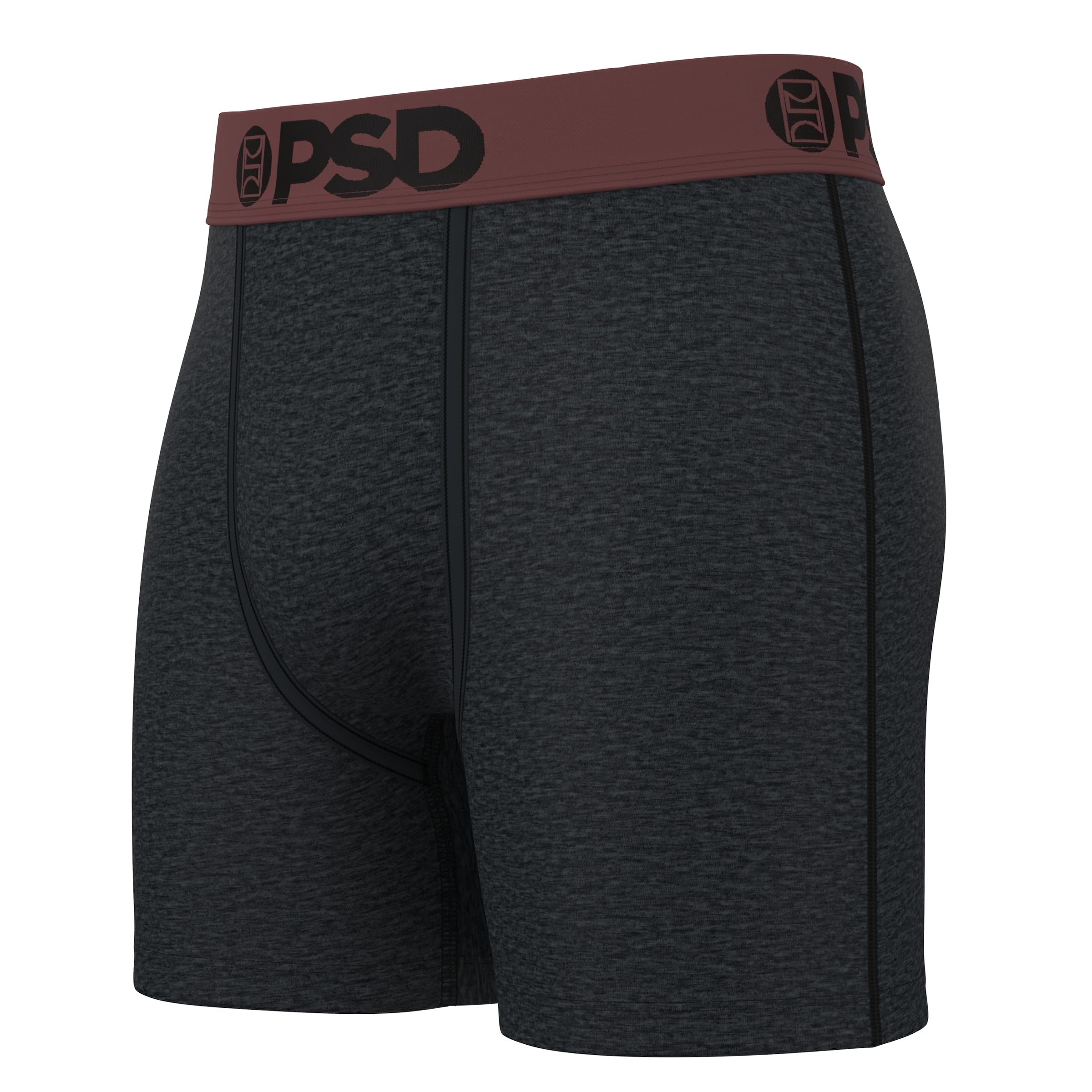 PSD Herren Mid Length Boxer Brief 3-Pack Mittellange Boxershorts, 3er-Pack