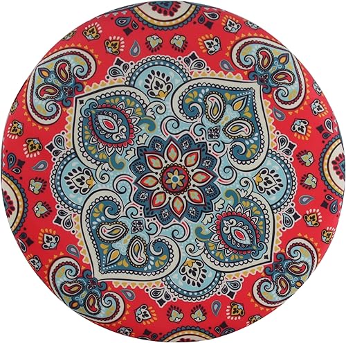 Miniatura 10 de Sigmat Cojín de asiento de espuma viscoelástica antideslizante suave cojín redondo para silla de 16 pulgadas, color gris