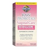 Garden of Life RAW Probiotics Vaginal Care Shelf Stable - 50 Billion CFU Guaranteed Through Expiration, Acidophilus - Once Daily - Certified Gluten Free - No Refrigeration - 30 Vegetarian Capsules