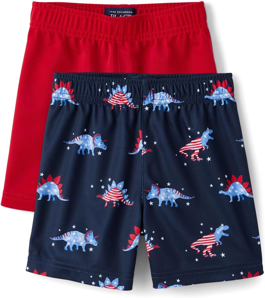 The Children's Place Baby Boys' and Toddler Boys' Athletic Basketball Shorts
