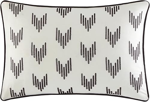 Miniatura 4 de Chic Home Ayelet - Juego de edredón de cama en una bolsa, tamaño Queen (10 piezas), ropa de cama de microfibra de alta calidad a rayas de color