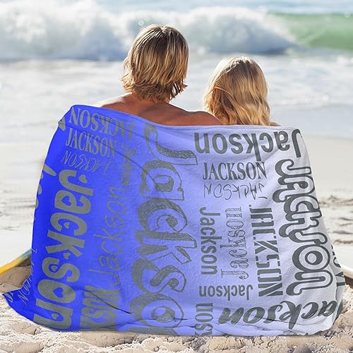 Vista 49 de Manta personalizada con texto, manta personalizada con nombre para madre, padre, adultos, amigos, amantes, perros, mascotas, manta de franela 01