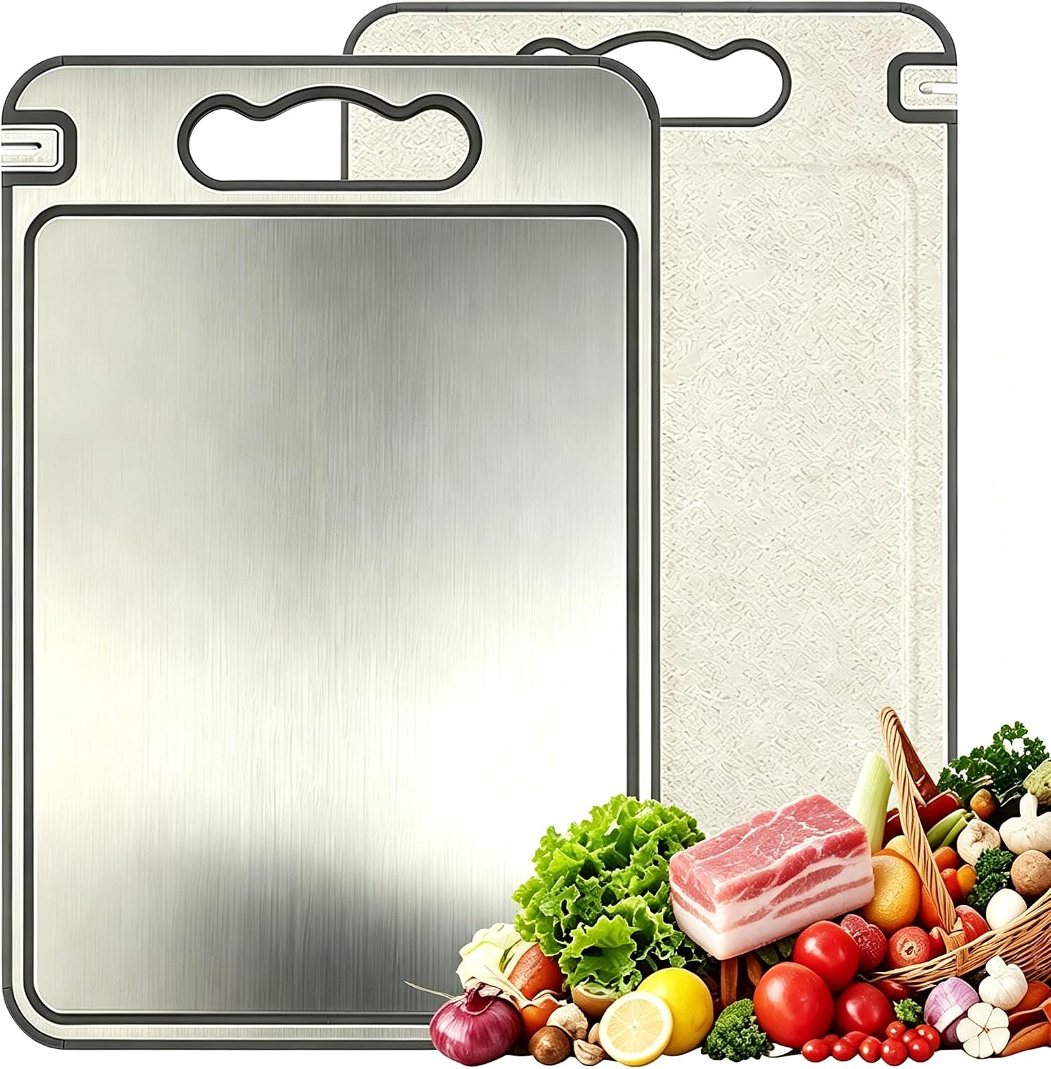 Tibo Cutting Board with Knife Sharpener