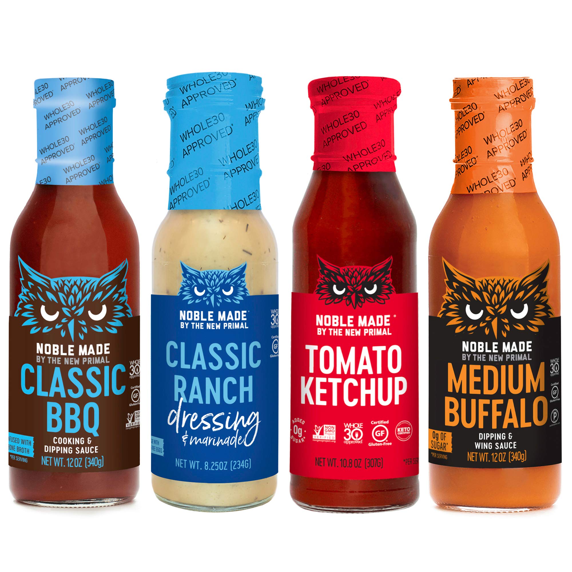 Buy Noble Made by The New Primal Whole30 Approved 4Count Variety Pack