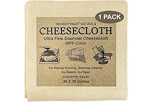 Regency Wraps Ultra Fine Cheesecloth for Artisan Cheesemaking