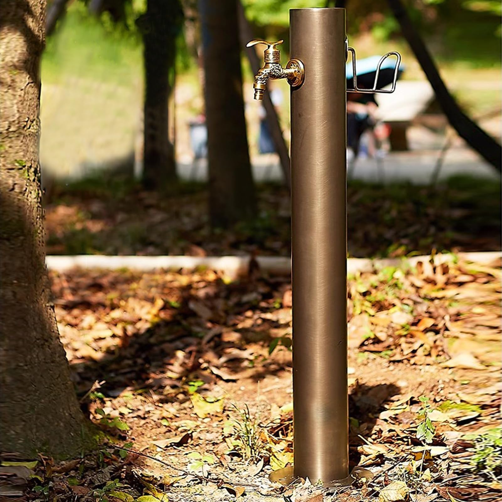 Columna de agua de jardín, grifo de hidrante montado en el suelo, grifo anticongelante para riego de patio y césped