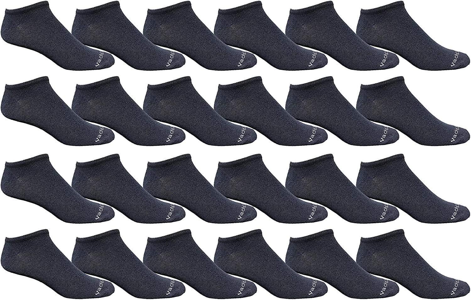 Yacht & Smith Wholesale Boys and Girls 97% Cotton Shoe Liner Training Socks Size 6-8, No Show Thin Low Cut Sport Ankle Socks