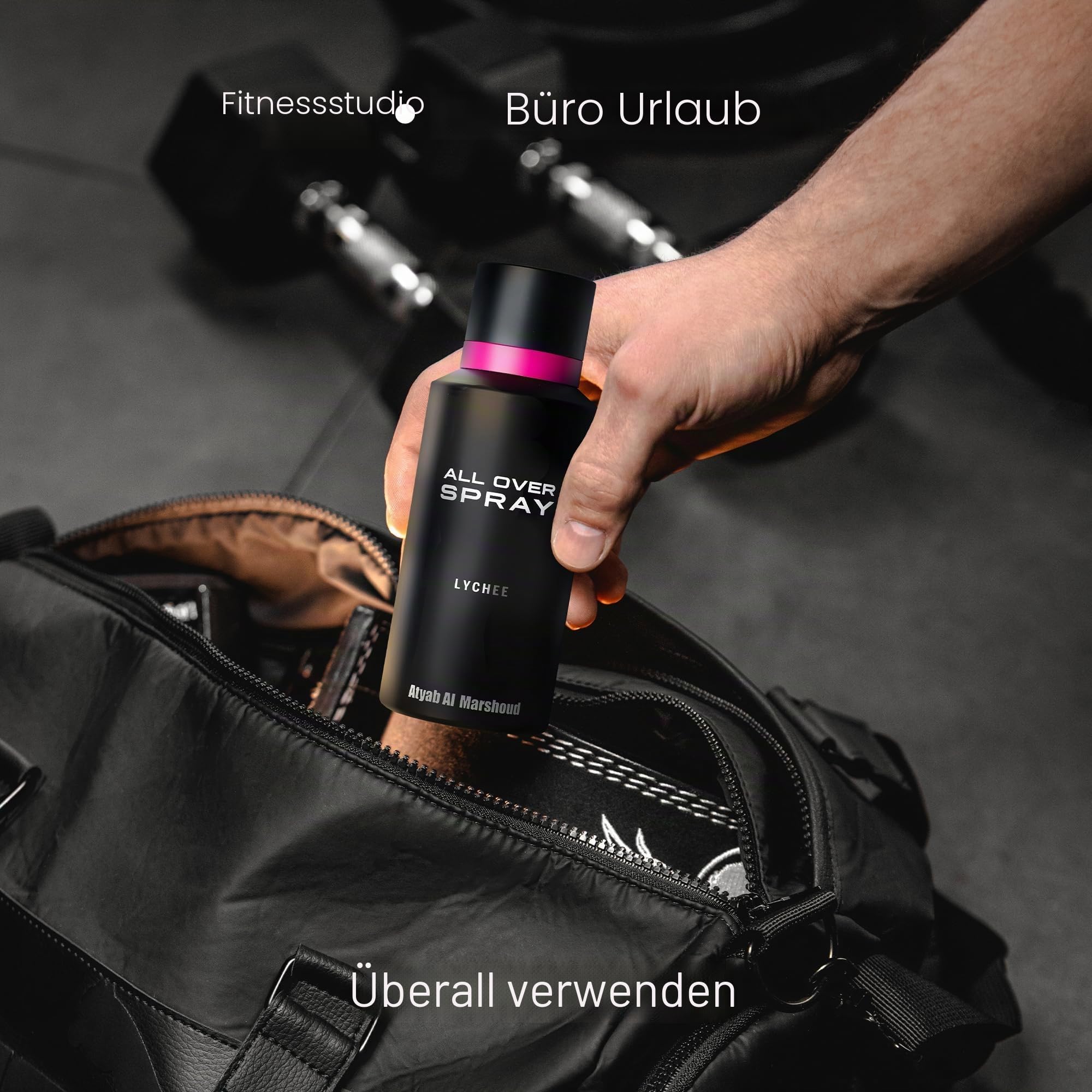 Atyab Al Marshoud Lychee All Over Spray (125mL) - Unisex, Luxurious, Long-Lasting (Up to 24 Hours), Versatile Fragrance Mist Fragrance for Men and Women