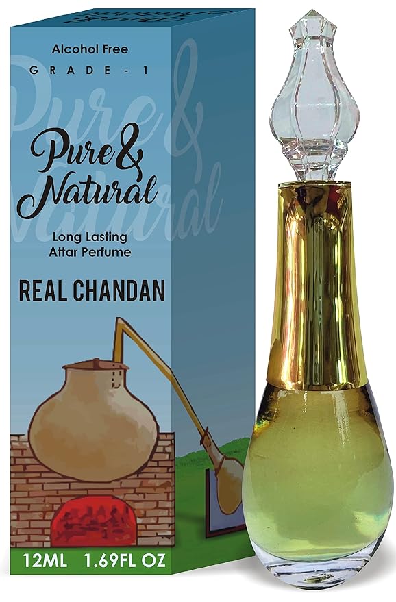 Parag Fragrances Real Chandan Attar / Natural Perfume Oil 12Ml ( Pure