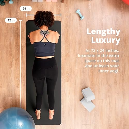 Miniatura 3 de Greater Goods Esterilla de yoga profesional  Esterilla de ejercicio para fitness, equilibrio y estabilidad, correa de transporte incluida