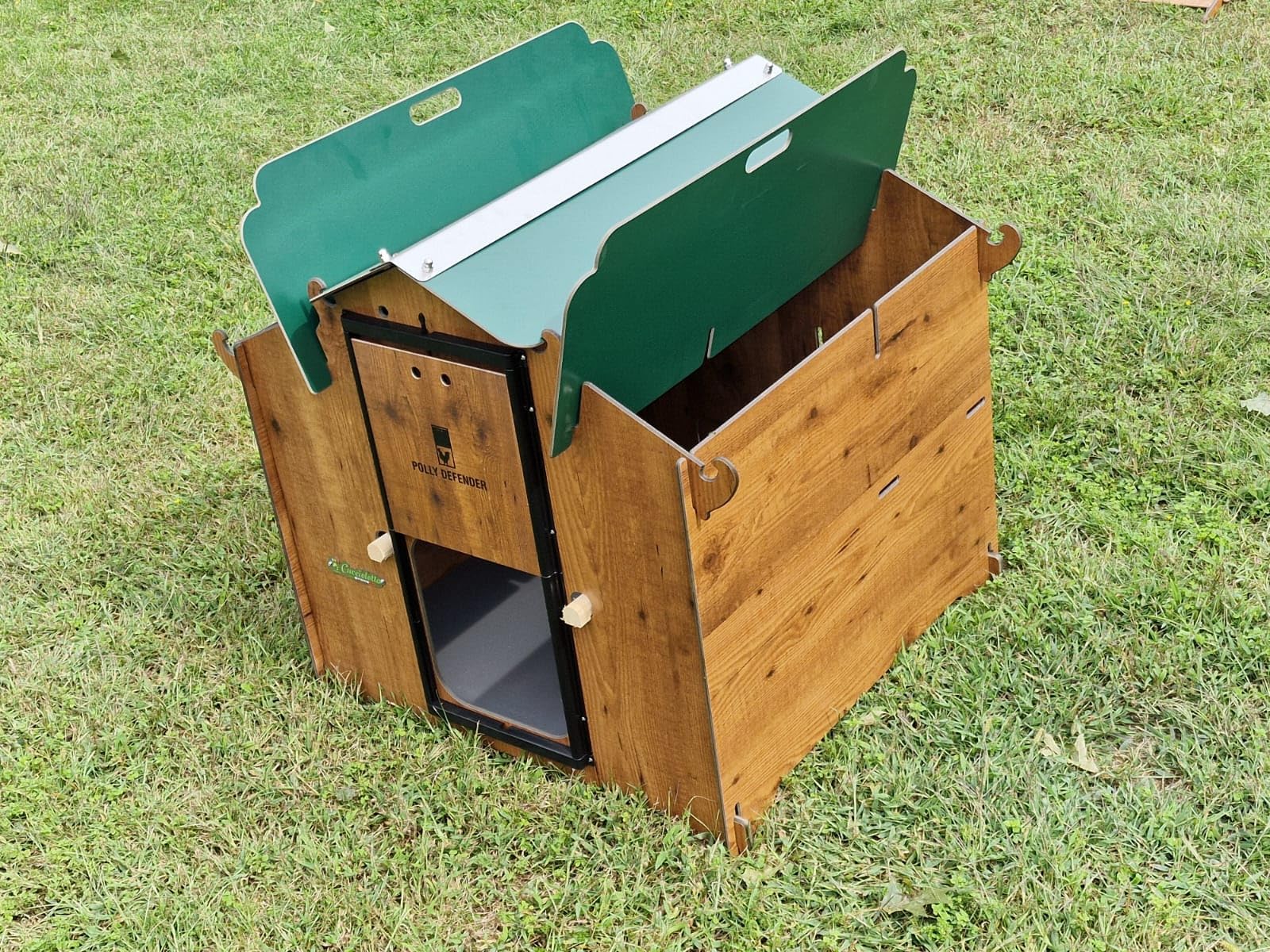 Pollaio POLLY FARM MIGNON Taglia M Per 4/5 Galline Leggere – In Laminato HPL Antiacaro E Resistente - 2