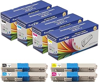 PRINTOXE® C330 Compatible Set of 4 Toner Cartridges for OKI C310 C330 C330dn C510 C530 C530dn MC361 MC362w MC562 MC362w MFP 362dn