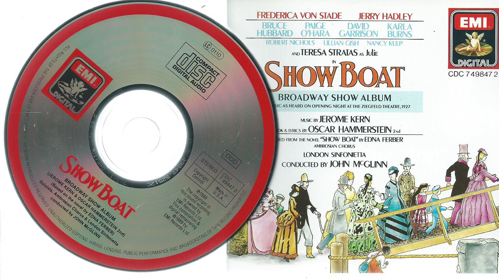 Show Boat 1988 Studio Cast Highlights