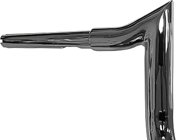 Dominator Industries 1 1/4 Inch Meathook Bagger Ape, 10 Inch Rise, Chrome Compatible With 1996-2022 Electra Glide (FLH), Electra Glide Classic (FLHTC), and Street Glide (FLHX)