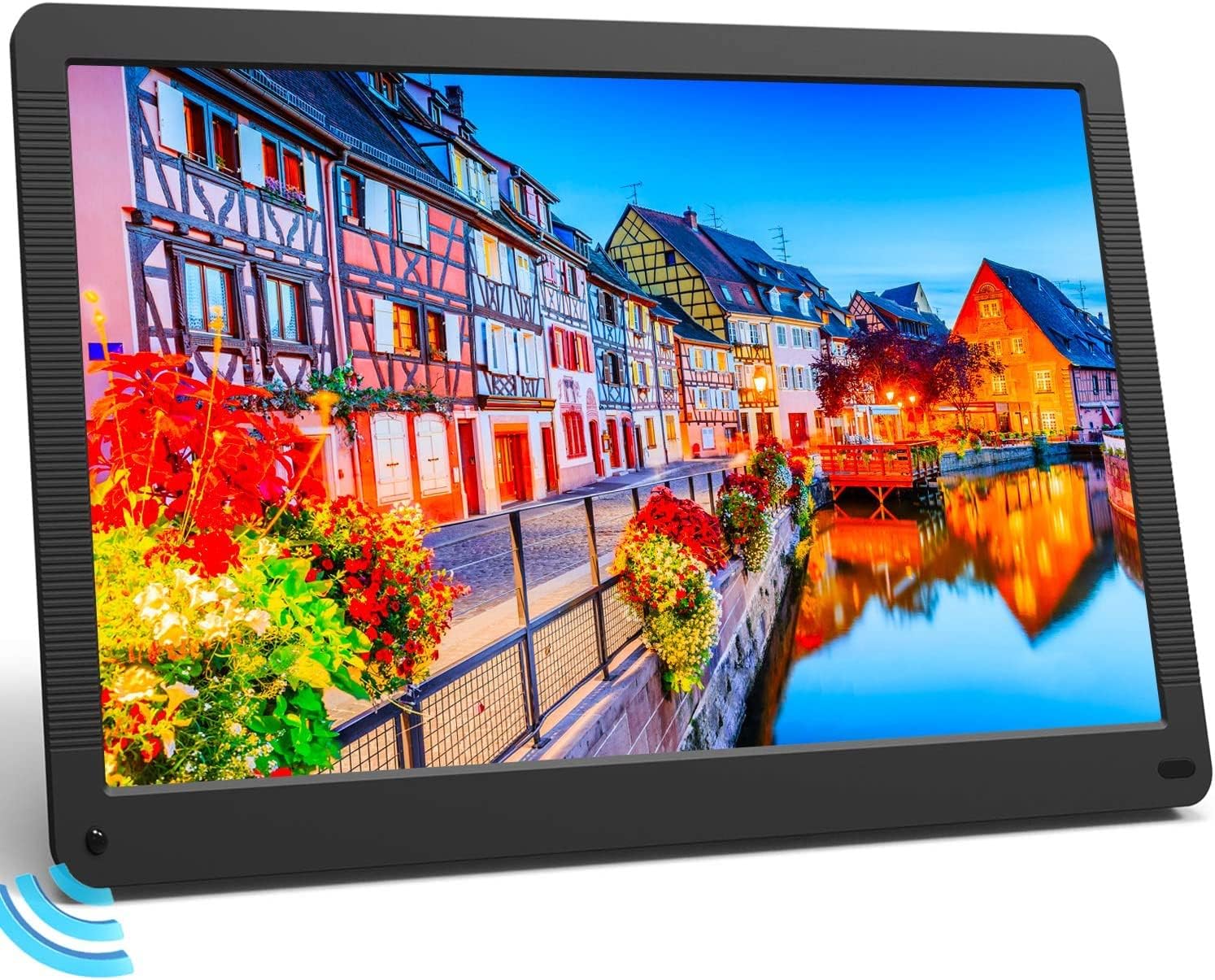 17 Inch Digital Photo Frame with Motion Sensor Large Electronic Photo