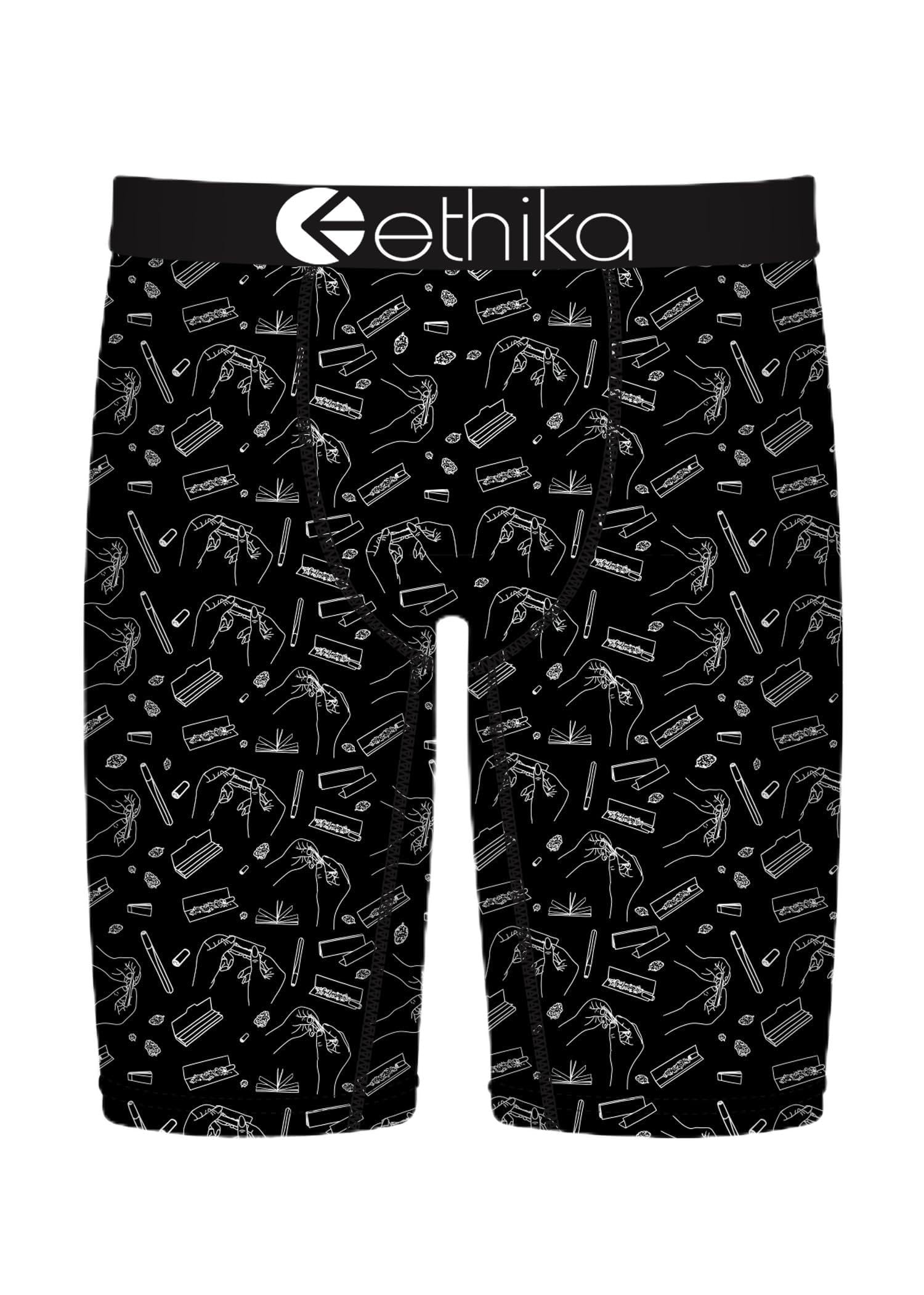 Ethika Men's Boxer Brief – Knee-Length 4-Way Stretch Performance