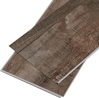 Cali Luxury Vinyl Select, Flooring Planks - Float or Glue Down, Easy DIY - Suitable for Any Room - Heavy Duty - Waterproof - 48 Inches by 7-1/8 Inches - Redefined Pine - 23.77 Sqft/Box
