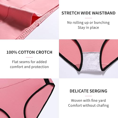Miniatura 4 de Cotton Underwear for Women - Panties for Women,Womens Brief Cotton Underwear,Women's Panties