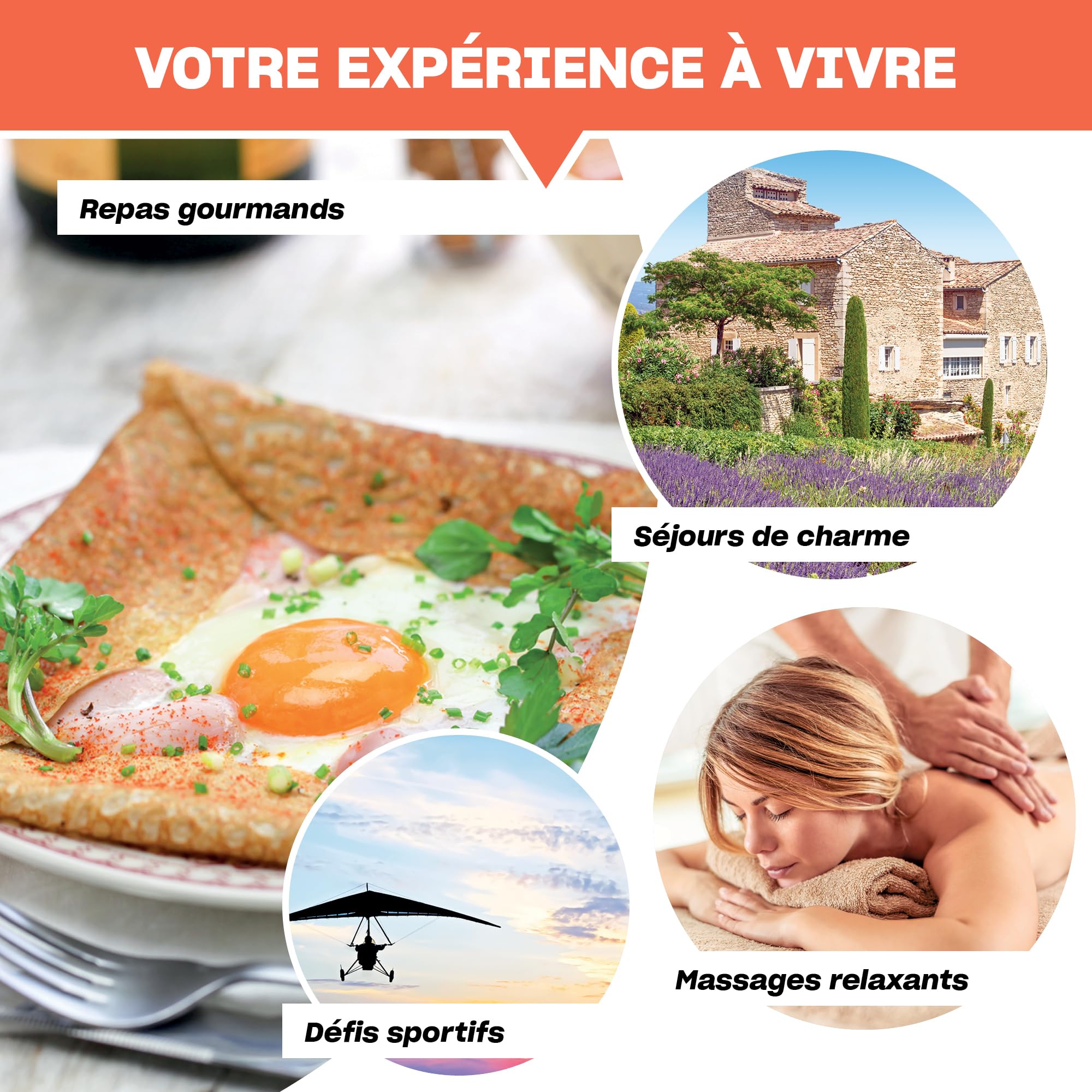 SMARTBOX - Coffret Cadeau d'anniversaire - Idée cadeau original pour homme ou femme : Séjours, bien-être, aventure ou gastronomie pour 1 ou 2