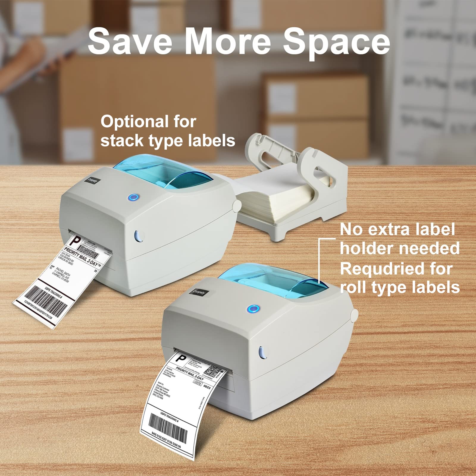 サーマルプリンター A4 シール作成 プリンター 41UX++6Pg4L.jpg