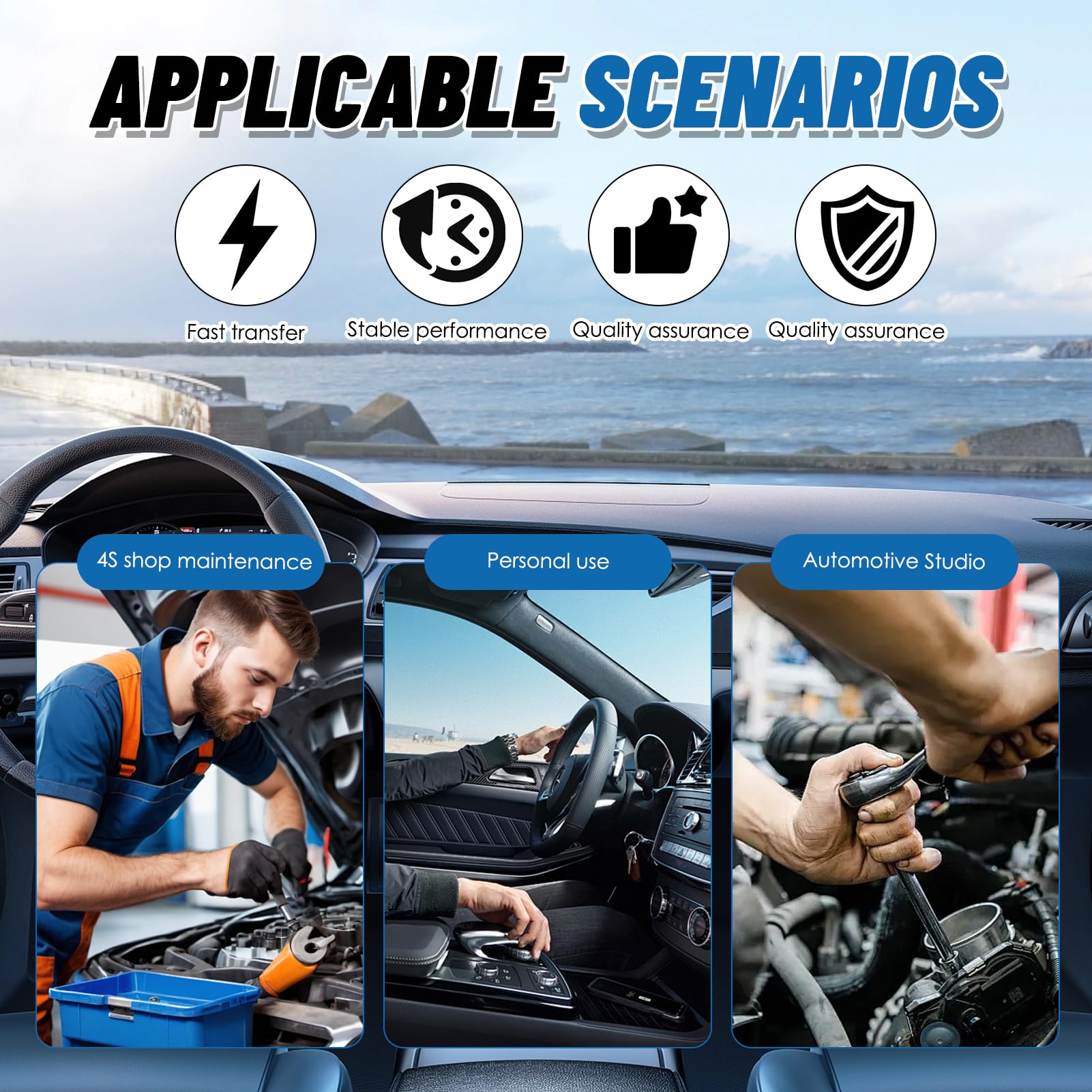 Adaptador de Diagnóstico OBD2 de 38 Pines, Conector OBD2 de 16 Pines a OBD1 de 38 Pines para Mercedes, Adaptador de Conector OBD Compatible con vehículos Mercedes, Cable de 30 cm