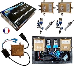 Kit HID Xénon Marque Francaise Vega® H1 6000K 55W Slim DSP AC Ampoules à embase métallique