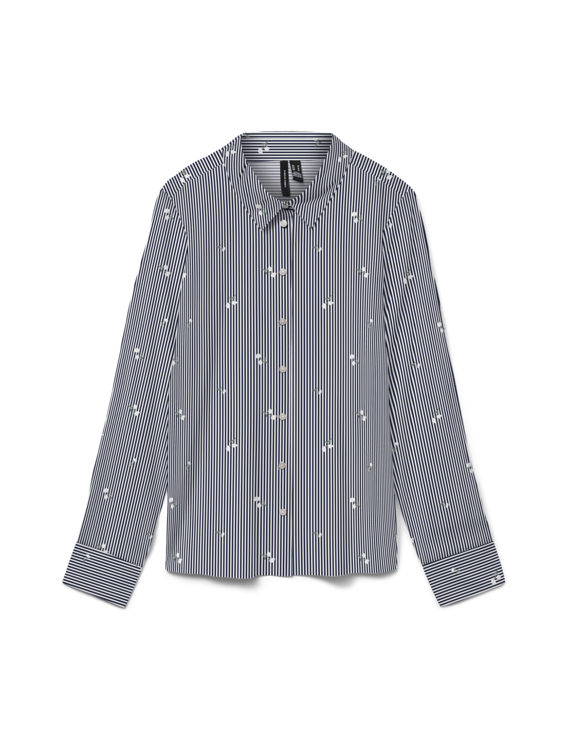 VERO MODA Vmnora LS Oversize AOP Shirt Wvn Ga Noos Donna