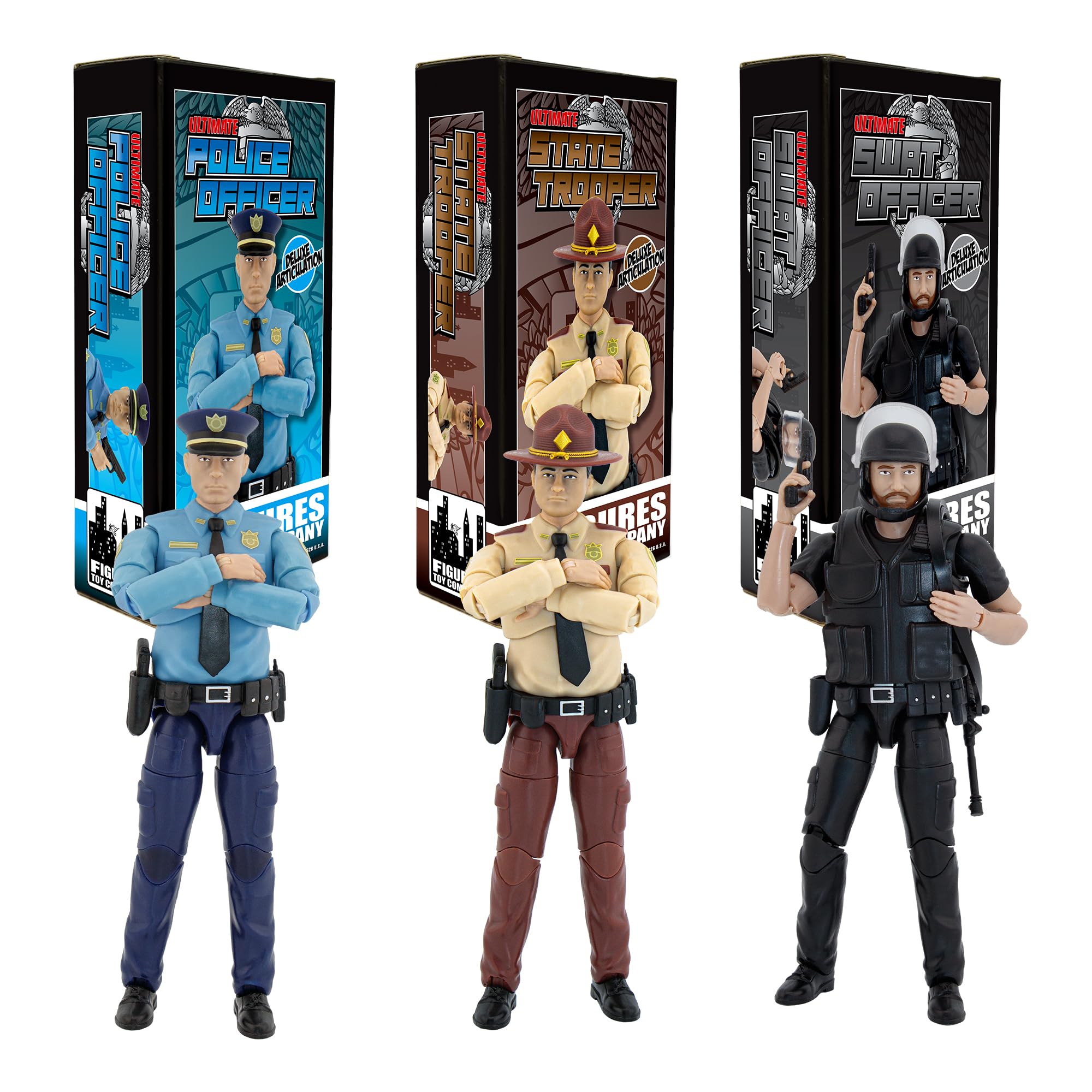 Amazon.com: Set of All Three 6.5 Inch Ultimate Law Enforcement